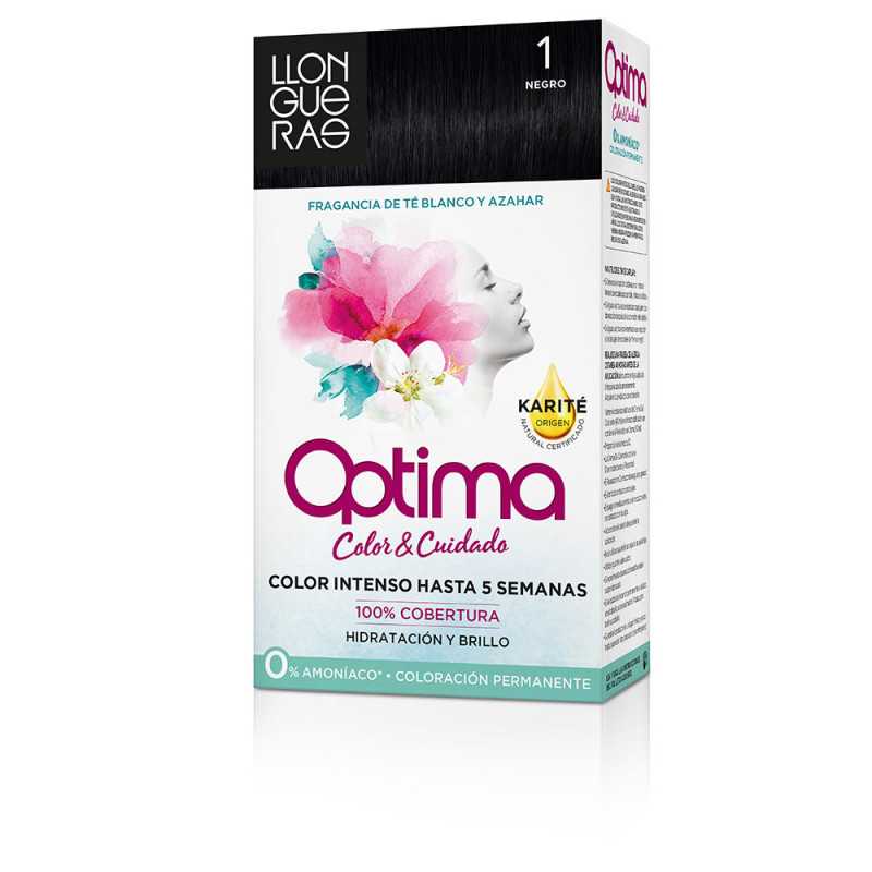 OPTIMA hair colour 1 black 1 u by LLONGUERAS for Unisex