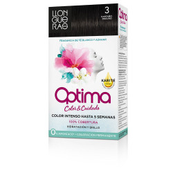 OPTIMA hair colour 3 dark brown 1 u by LLONGUERAS for Unisex