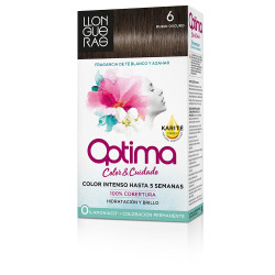 OPTIMA hair colour 6 deep blond 1 u by LLONGUERAS for Unisex