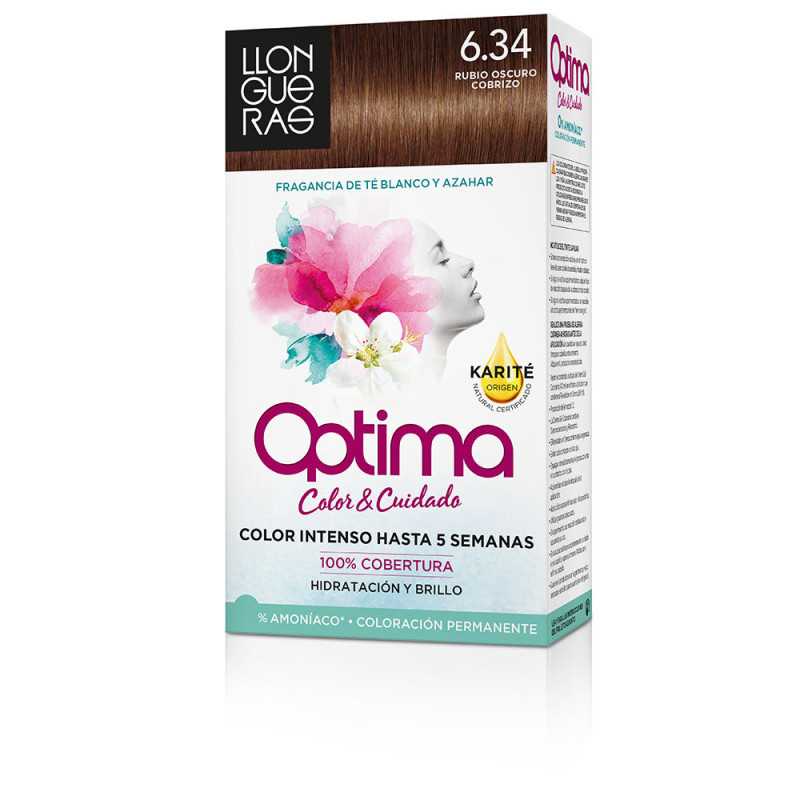 OPTIMA hair colour 634 golden deep blond 1 u by LLONGUERAS for Unisex OPTIMA hair colour 634 golden deep blond 1 u by LLONGUERAS for Unisex