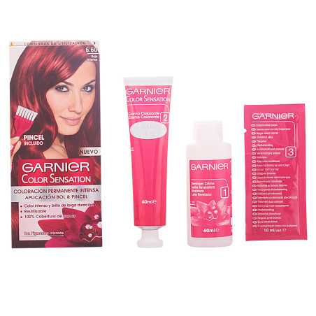 COLOR SENSATION 660 rojo intenso 110 gr by GARNIER for Unisex