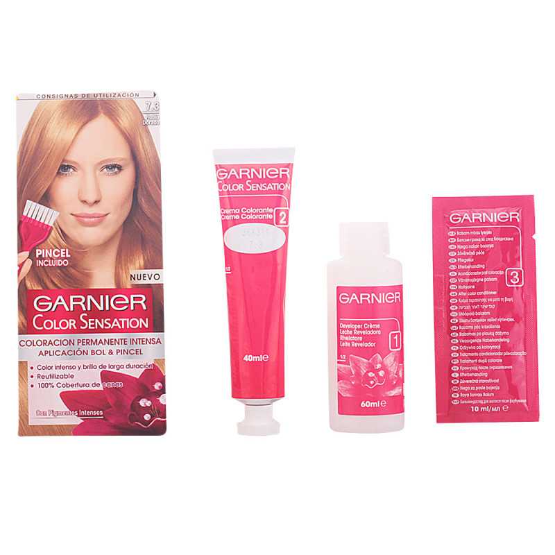 COLOR SENSATION 73 rubio dorado 110 gr by GARNIER for Unisex