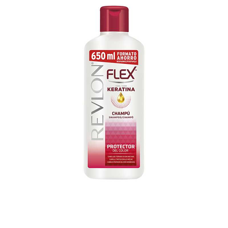 FLEX KERATIN protector color teñido champú 650 ml by REVLON MASS MARKET for Unisex FLEX KERATIN protector color teñido champú 650 ml by REVLON MASS MARKET for Unisex