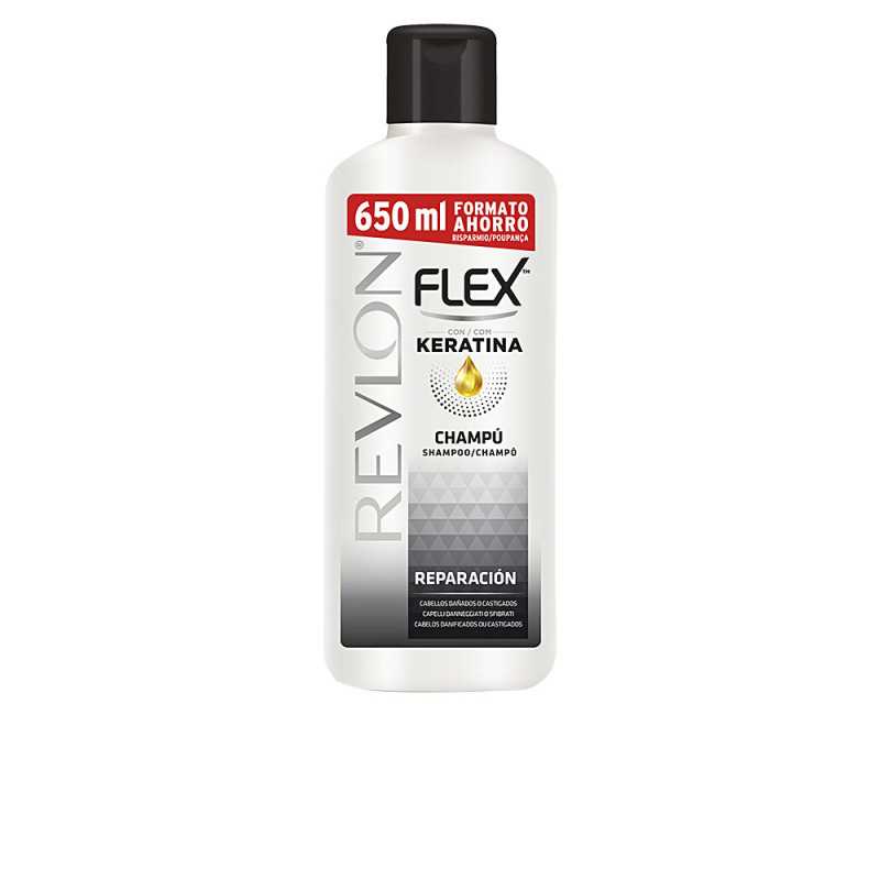 FLEX KERATIN reparación champú 650 ml by REVLON MASS MARKET for Unisex FLEX KERATIN reparación champú 650 ml by REVLON MASS MARKET for Unisex