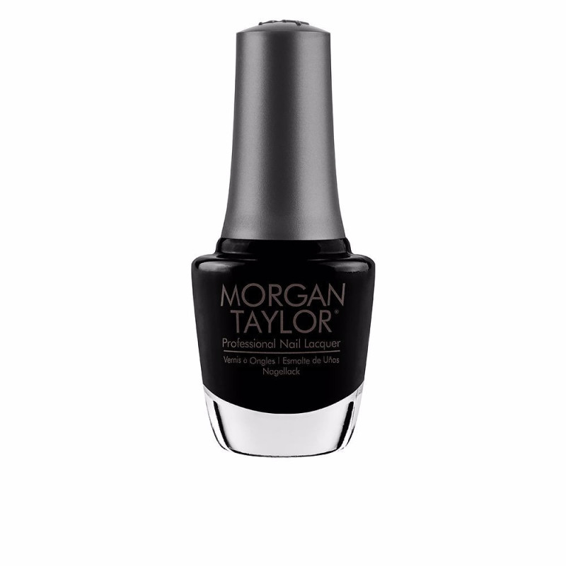 PROFESSIONAL NAIL LACQUER black shadow 15 ml by MORGAN TAYLOR for Unisex
