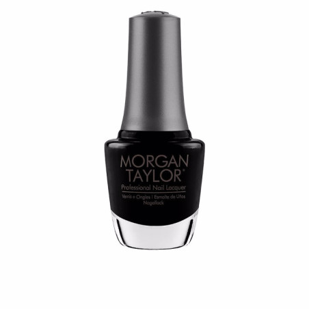 PROFESSIONAL NAIL LACQUER black shadow 15 ml by MORGAN TAYLOR for Unisex