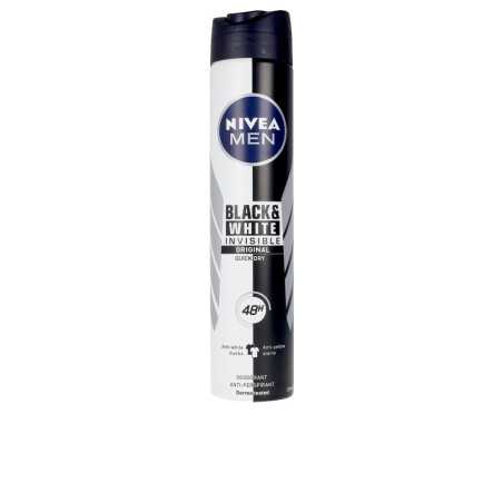 MEN BLACK & WHITE INVISIBLE desodorante vaporizador 200 ml by NIVEA for Man