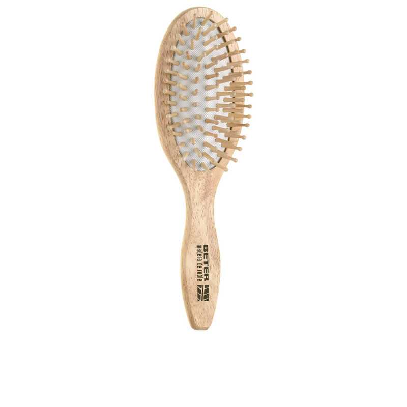 CEPILLO NEUMÁTICO con púas de madera, mango de madera Oak 1 u by BETER for Woman CEPILLO NEUMÁTICO con púas de madera, mango de madera Oak 1 u by BETER for Woman