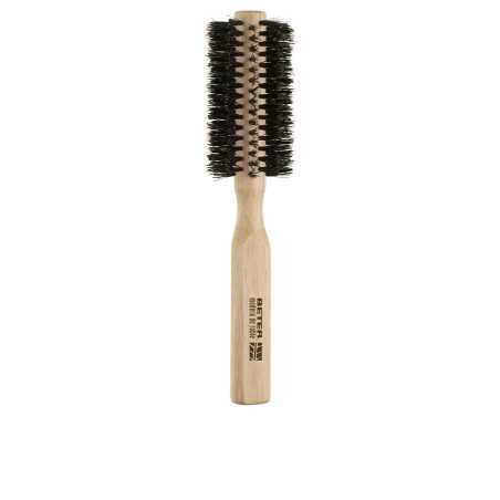 CEPILLO REDONDO púas mixtas mango madera Oak 45 mm 1 u by BETER for Woman