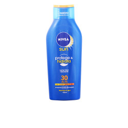 SUN PROTEGE&HIDRATA leche SPF30 400 ml by NIVEA for Unisex
