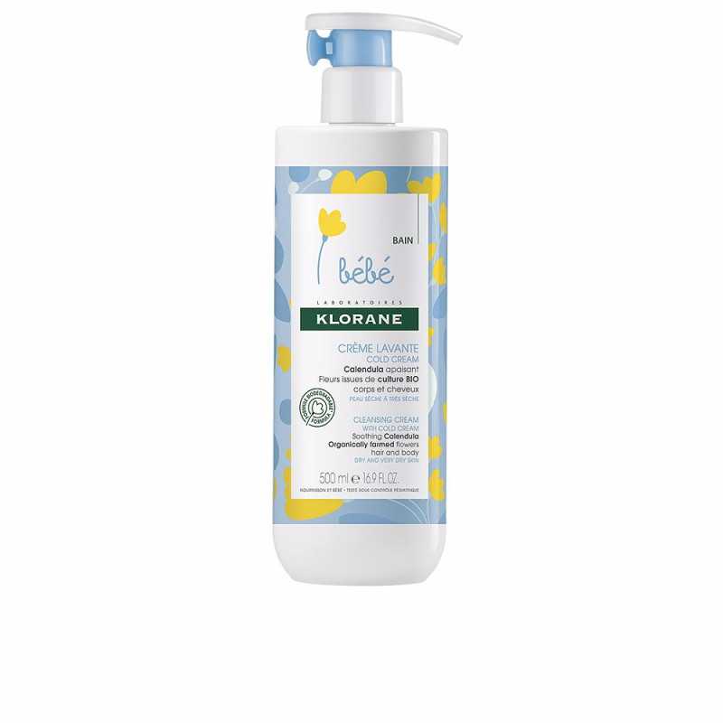 BÉBÉ crema limpiadora cara y cuerpo 500 ml by KLORANE for Unisex