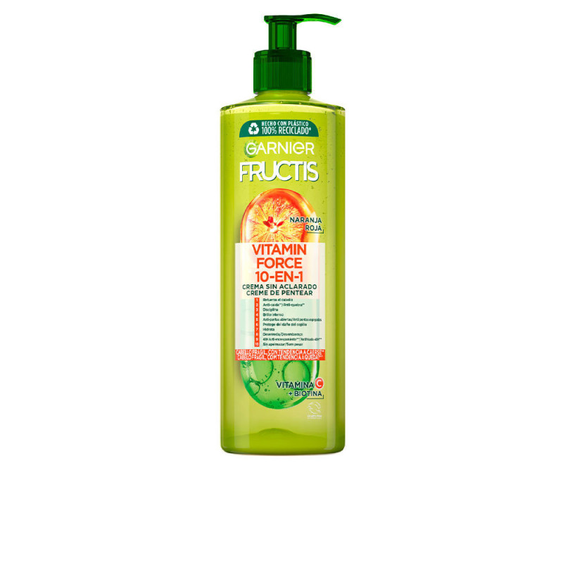 FRUCTIS VITAMIN FORCE crema sin aclarado 400 ml by GARNIER for Woman