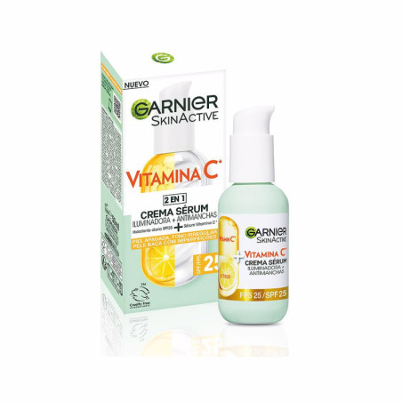 SKINACTIVE VITAMINA C crema sérum SPF25 50 ml by GARNIER for Woman