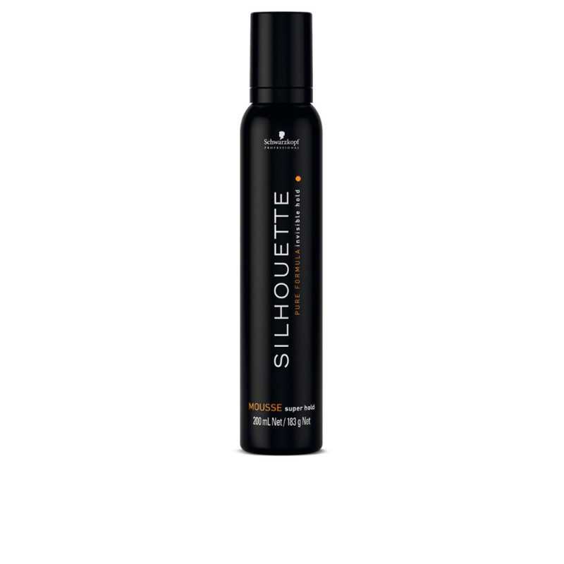 SILHOUETTE mousse super hold 200 ml by SCHWARZKOPF for Unisex SILHOUETTE mousse super hold 200 ml by SCHWARZKOPF for Unisex