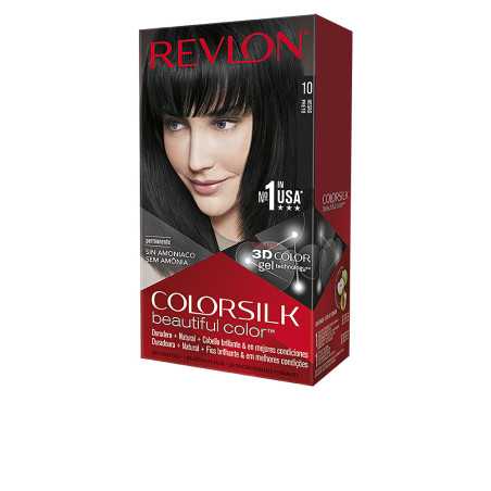 COLORSILK tinte 10 negro 1 u by REVLON MASS MARKET for Woman