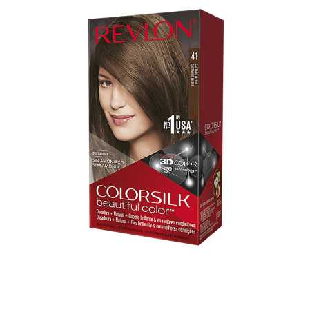 COLORSILK tinte 41 castano medio 1 u by REVLON MASS MARKET for Woman