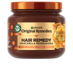 ORIGINAL REMEDIES mascarilla tesoros de miel 300 ml by GARNIER for Unisex