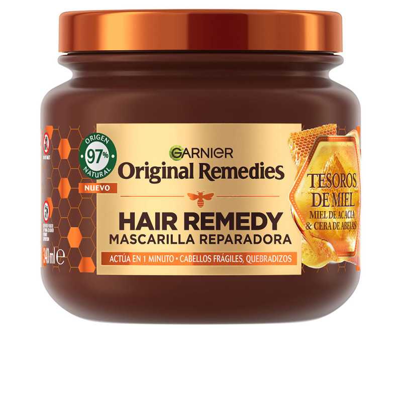 ORIGINAL REMEDIES mascarilla tesoros de miel 300 ml by GARNIER for Unisex ORIGINAL REMEDIES mascarilla tesoros de miel 300 ml by GARNIER for Unisex