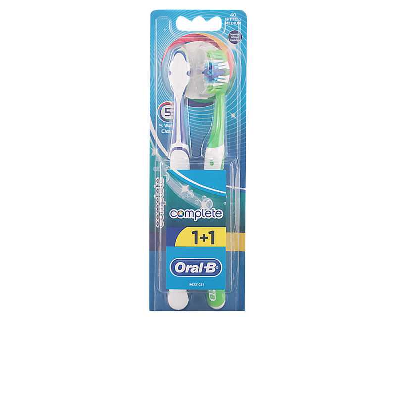 COMPLETE 5 WAYS CLEAN cepillo dental medio by ORAL B for Unisex COMPLETE 5 WAYS CLEAN cepillo dental medio by ORAL B for Unisex
