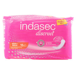 DISCREET compresa incontinencia maxi 15 u by INDASEC for Woman