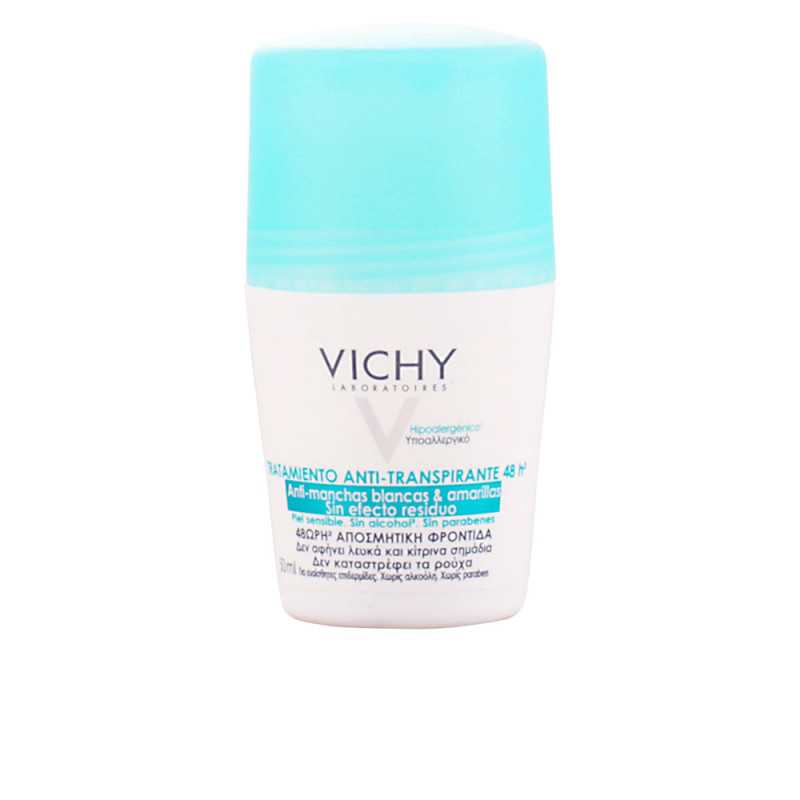 DEO traitement anti-transpirant antimanchas blancas 48h roll-on 50 ml by VICHY for Unisex DEO traitement anti-transpirant antimanchas blancas 48h roll-on 50 ml by VICHY for Unisex