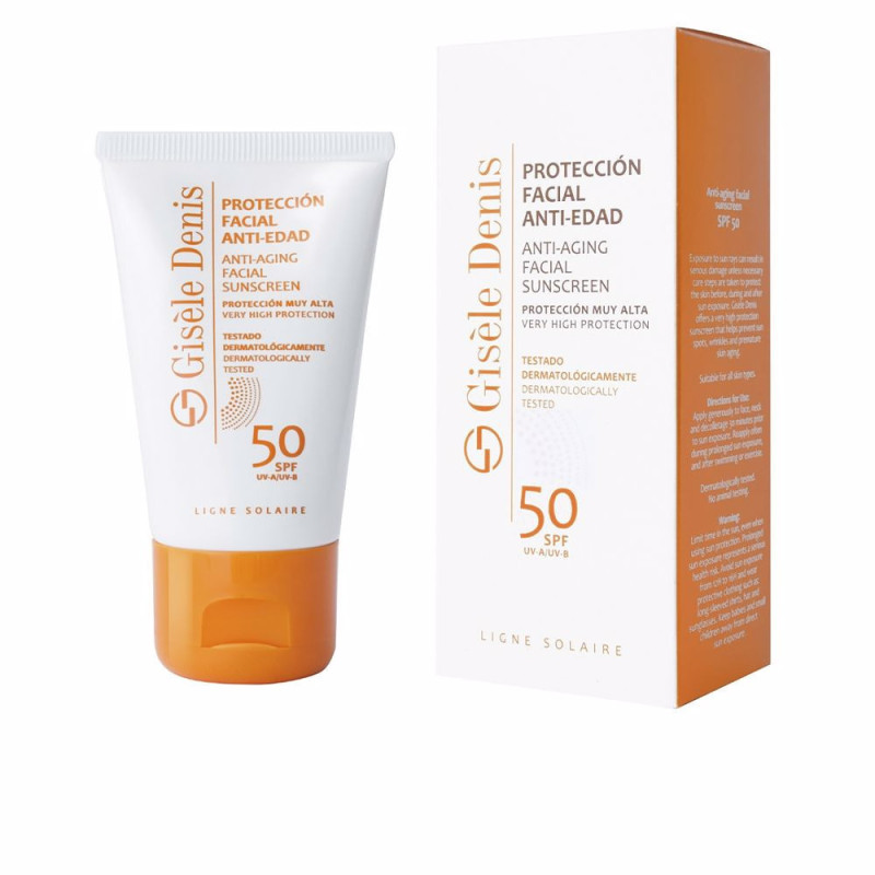 PRTOECTOR FACIAL antiedad SPF50+ 40 ml by GISELE DENIS for Unisex