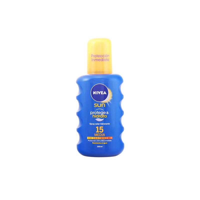 SUN PROTEGE&HIDRATA spray SPF15 200 ml by NIVEA for Unisex SUN PROTEGE&HIDRATA spray SPF15 200 ml by NIVEA for Unisex