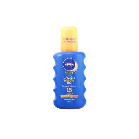 SUN PROTEGE&HIDRATA spray SPF15 200 ml by NIVEA for Unisex