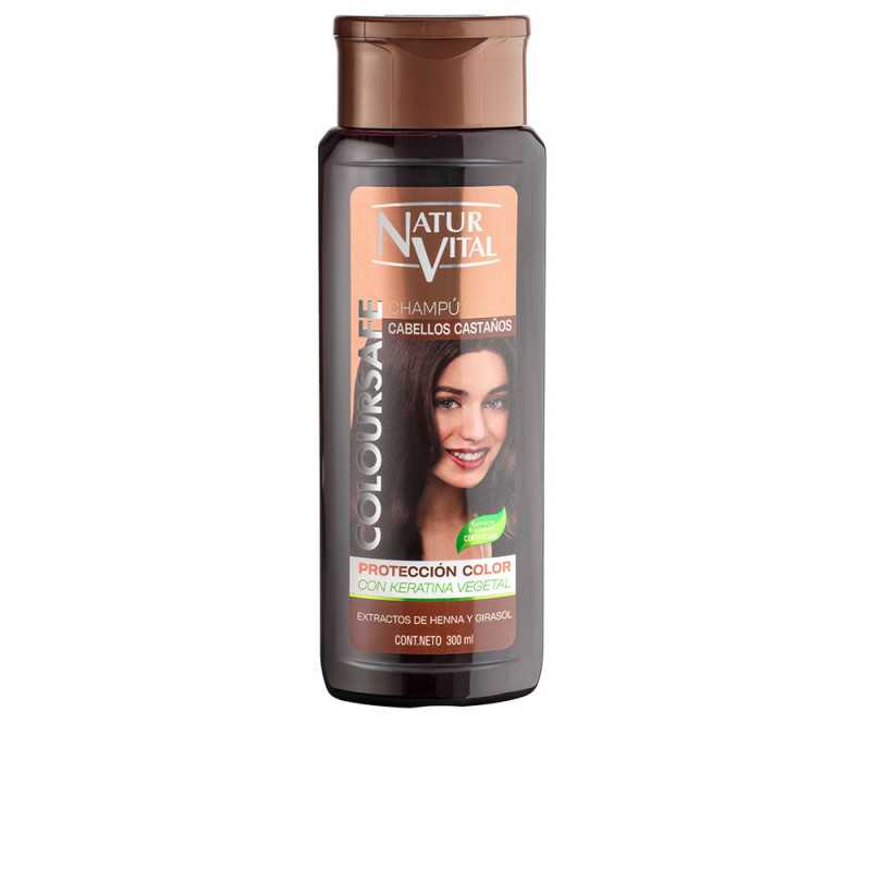 CHAMPÚ COLOR castaño 300 ml by NATUR VITAL for Unisex CHAMPÚ COLOR castaño 300 ml by NATUR VITAL for Unisex