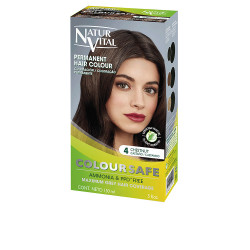 COLOURSAFE tinte permanente 4 castano by NATUR VITAL for Unisex