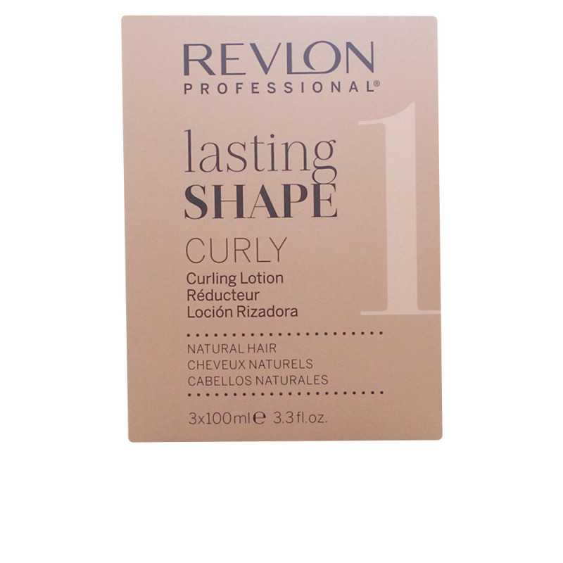 LASTING SHAPE curling lotion natural hair 3 x 100 ml by REVLON for Unisex LASTING SHAPE curling lotion natural hair 3 x 100 ml by REVLON for Unisex