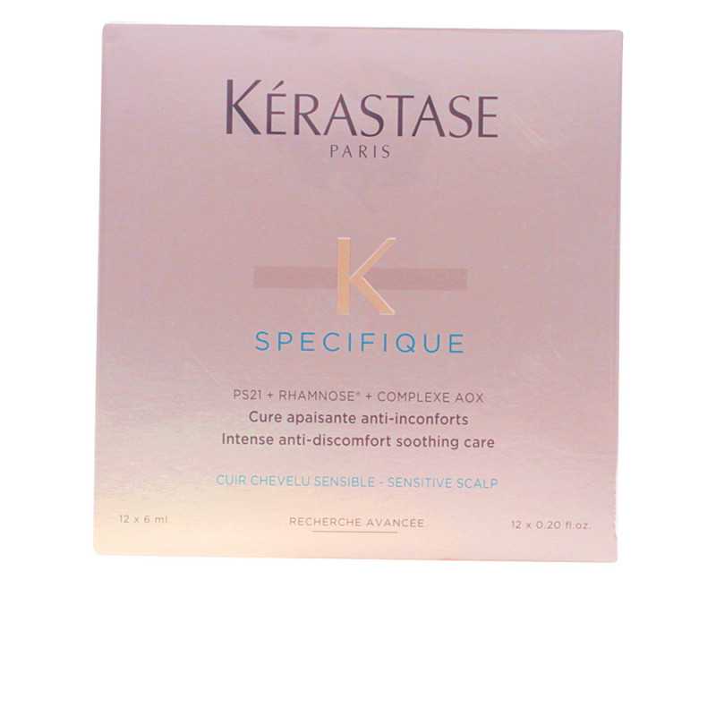SPÉCIFIQUE cure apaisante intense 12 x 6 ml by KERASTASE for Unisex SPÉCIFIQUE cure apaisante intense 12 x 6 ml by KERASTASE for Unisex