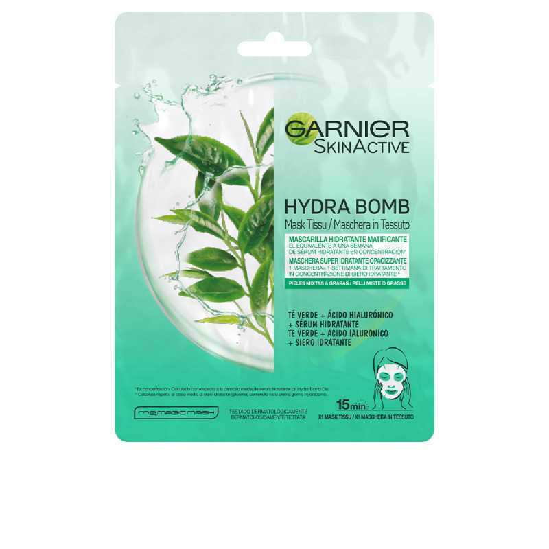 SKINACTIVE HYDRABOMB mask facial hidratante matificant 28 gr by GARNIER for Woman SKINACTIVE HYDRABOMB mask facial hidratante matificant 28 gr by GARNIER for Woman