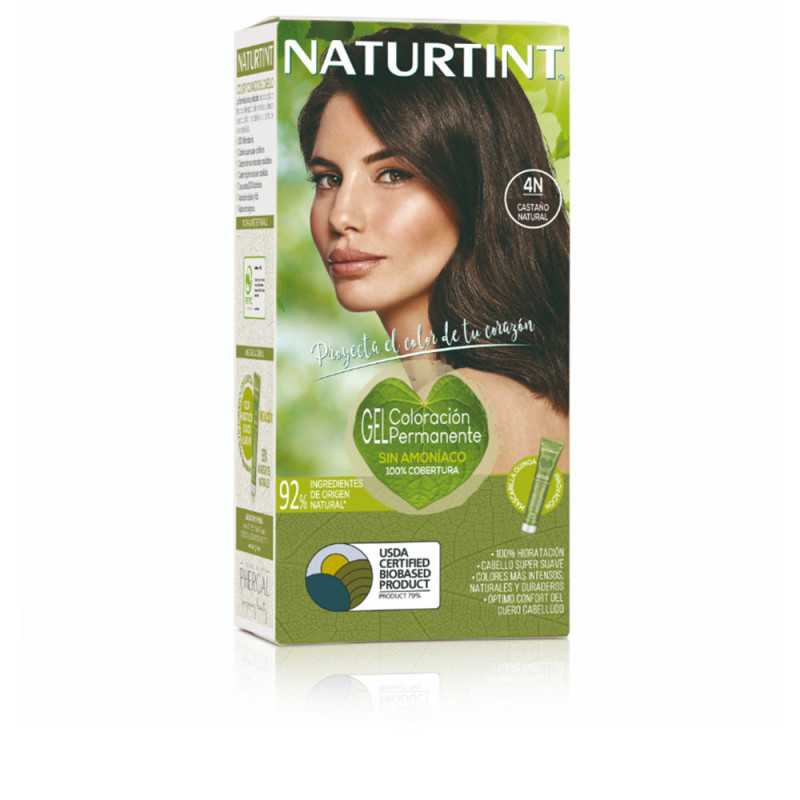 NATURTINT tinte sin amoniaco 4N Castano Natural 170 ml by NATURTINT for Unisex NATURTINT tinte sin amoniaco 4N Castano Natural 170 ml by NATURTINT for Unisex