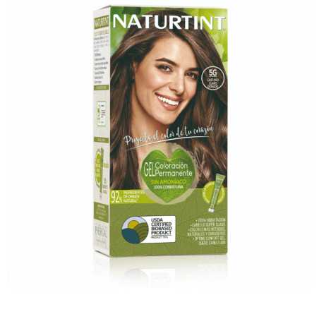 NATURTINT tinte sin amoniaco 5G Castano Claro Dorado 170 ml by NATURTINT for Unisex