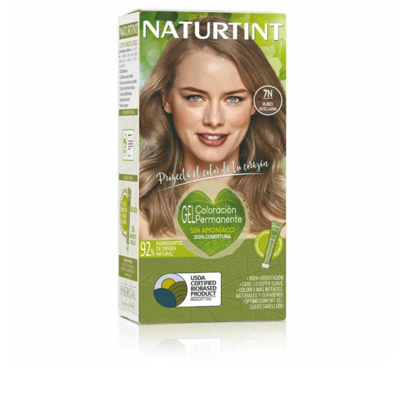 NATURTINT tinte sin amoniaco 7N Rubio Avellana 170 ml by NATURTINT for Unisex NATURTINT tinte sin amoniaco 7N Rubio Avellana 170 ml by NATURTINT for Unisex