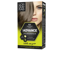 COLOR ADVANCE 61 rubio oscuro ceniza 1 u by LLONGUERAS for Unisex