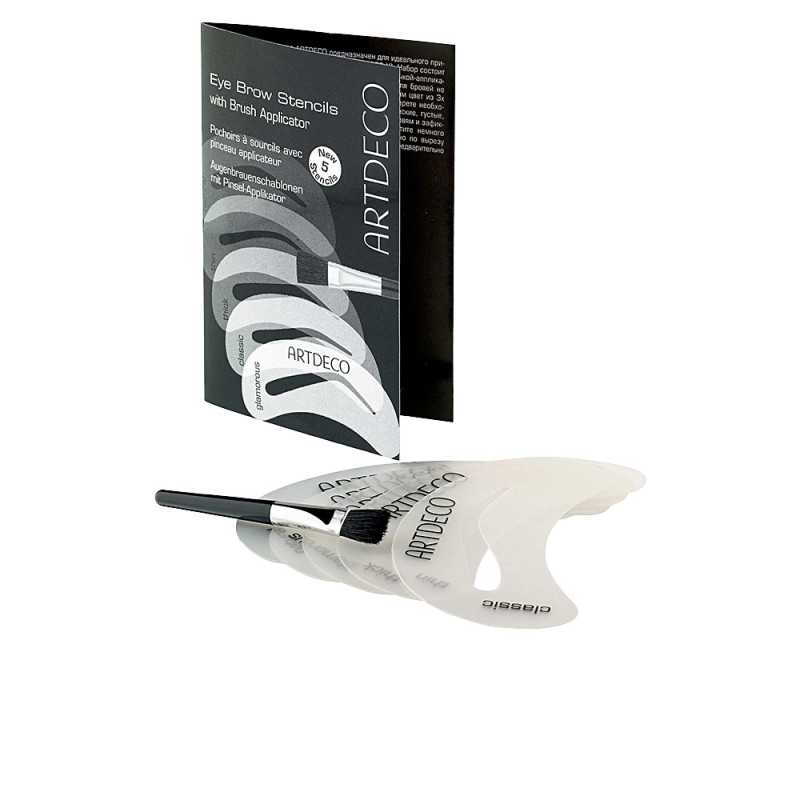Plantillas para CEJAS con pincel aplicador 1 u by ARTDECO for Unisex Plantillas para CEJAS con pincel aplicador 1 u by ARTDECO for Unisex