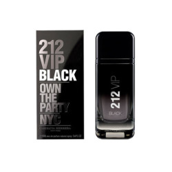212 VIP BLACK eau de parfum vaporizador 100 ml by CAROLINA HERRERA for Man