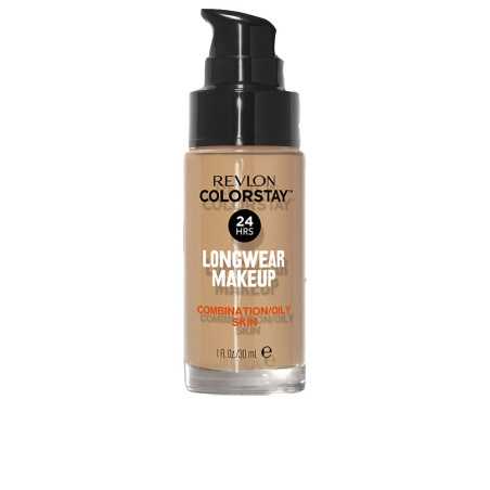 COLORSTAY foundation combination oily skin 220 naturl beige 30 ml by REVLON MASS MARKET for Unisex