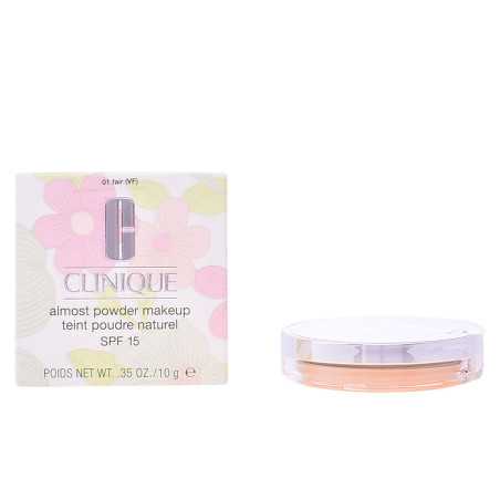 ALMOST POWDER makeup SPF15 01 fair by CLINIQUE for Unisex