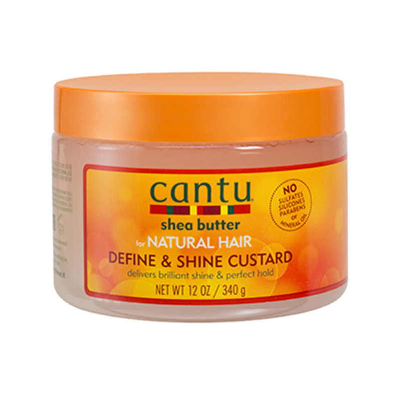 FOR NATURAL HAIR define & shine custard 340 gr by CANTU for Woman