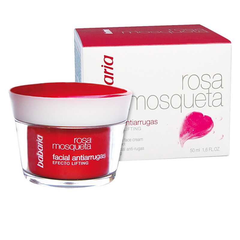 ROSA MOSQUETA ANTIARRUGAS crema facial 50 ml by BABARIA for Woman ROSA MOSQUETA ANTIARRUGAS crema facial 50 ml by BABARIA for Woman