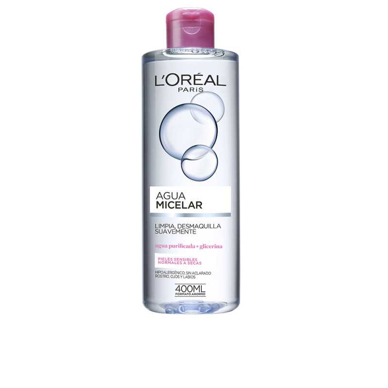 AGUA MICELAR SUAVE pieles sensibles 400 ml by L'ORÉAL PARIS for Woman AGUA MICELAR SUAVE pieles sensibles 400 ml by L'ORÉAL PARIS for Woman
