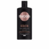 KERATIN champú cabello encrespado y seco 440 ml by SYOSS for Unisex