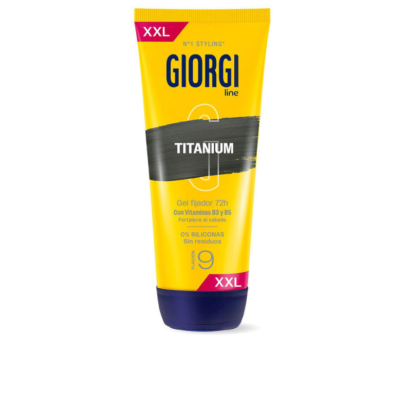 ABSOLUTE TITANIUM gel fijador indestructible nº9 240 ml by GIORGI LINE for Unisex