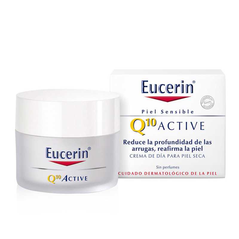 Q10 ACTIVE crema día antiarrugas piel seca 50 ml by EUCERIN for Unisex Q10 ACTIVE crema día antiarrugas piel seca 50 ml by EUCERIN for Unisex