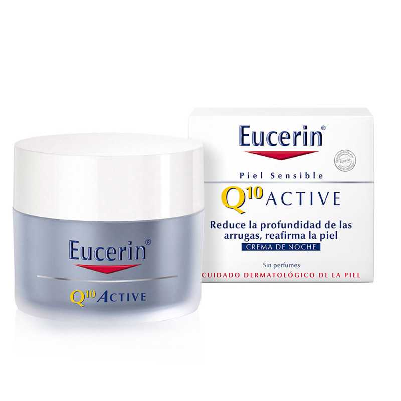 Q10 ACTIVE crema noche antiarrugas 50 ml by EUCERIN for Unisex Q10 ACTIVE crema noche antiarrugas 50 ml by EUCERIN for Unisex