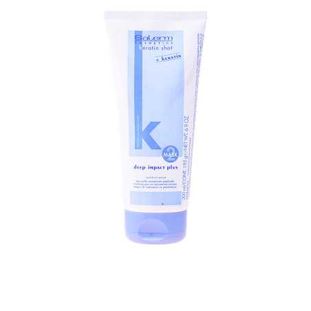 KERATIN SHOT mask deep impact plus 200 ml by SALERM for Unisex