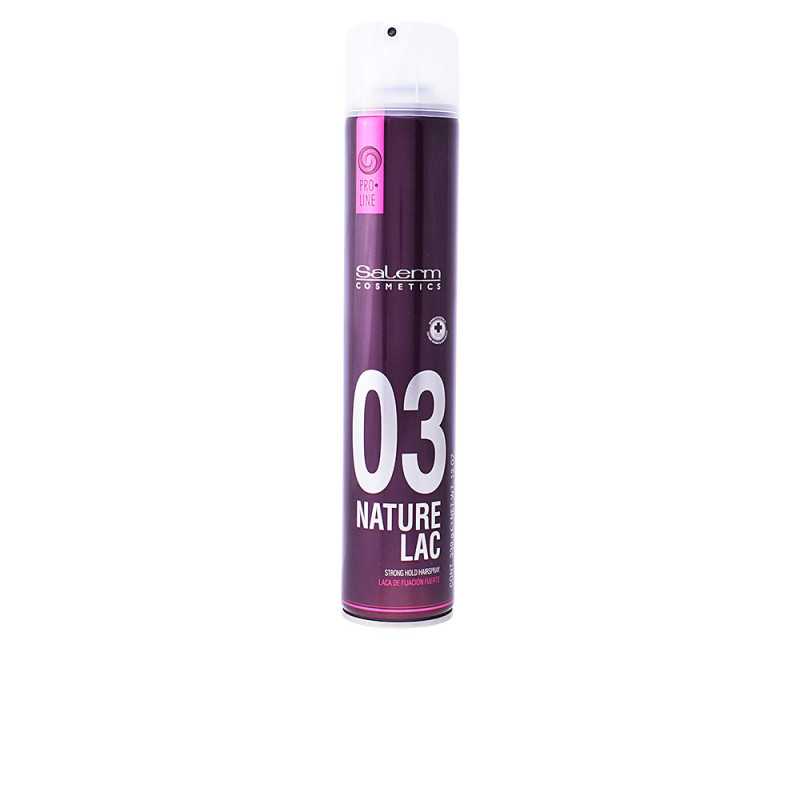 NATURE LAC strong hold hairspray 650 ml by SALERM for Unisex NATURE LAC strong hold hairspray 650 ml by SALERM for Unisex